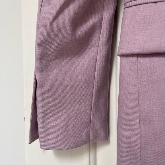 NWT ZARA Lilac Tailored Double-Breasted Blazer | XS - Picture 16 of 16